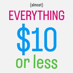 Everything $10 or Less